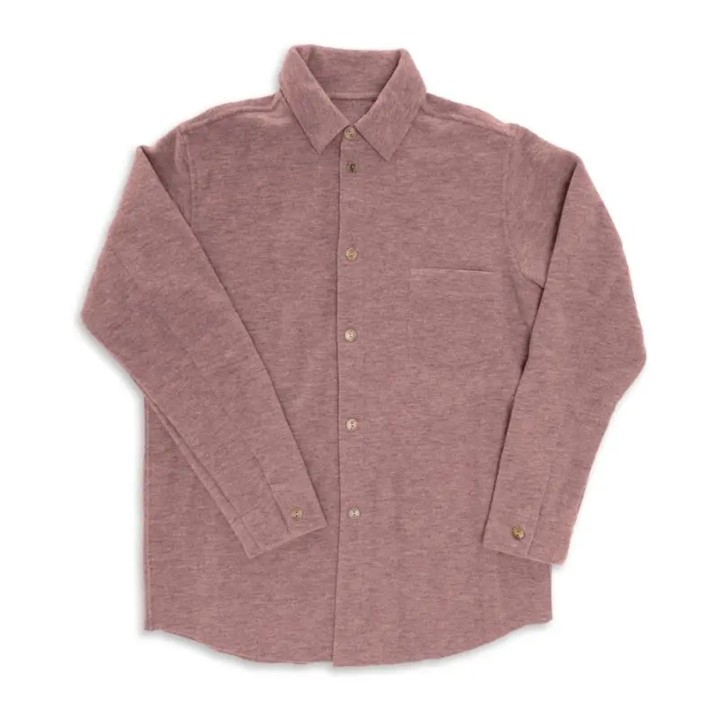 Camisa lana merino 100%