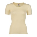 Merino wool and silk undershirt, short sleeves