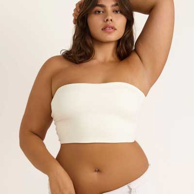 Top bandeau de cotó orgànic