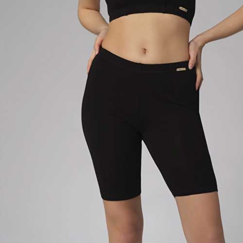 Legging corto deporte mujer algodón orgánico COMAZO