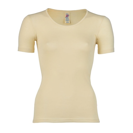 Merino wool and silk undershirt, short sleeves